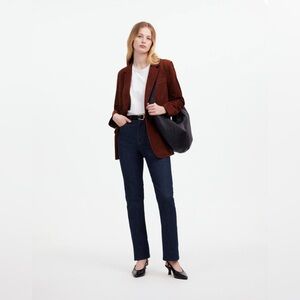 NWT Madewell The Tall '90s Straight Jean - 25 - Norman Wash Blue